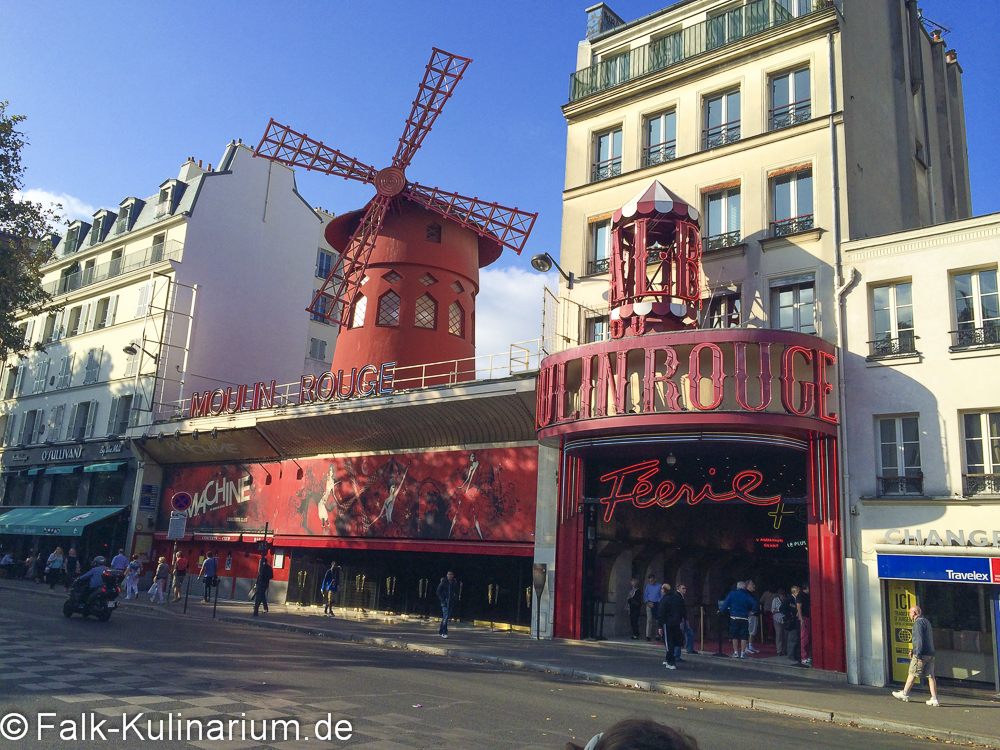 Das Moulin Rouge in Paris