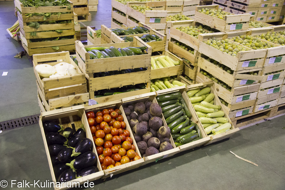Obst und Gemüsehallen Rungis Markt Paris