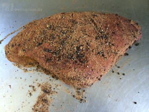 Rinderbug gerubt für Rinderbug für Pulled Beef Sous-Vide