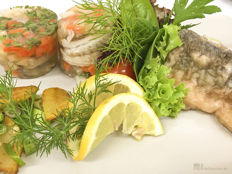 Falk KulinariumDreierlei vom Hornhecht - Falk Kulinarium Falk KulinariumDreierlei vom Hornhecht - Falk Kulinarium